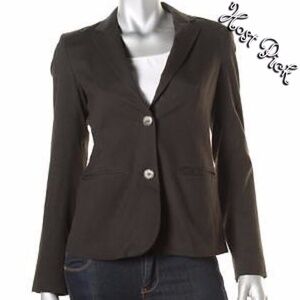 Host Pick Theory Demma Black Two-Button Blazer